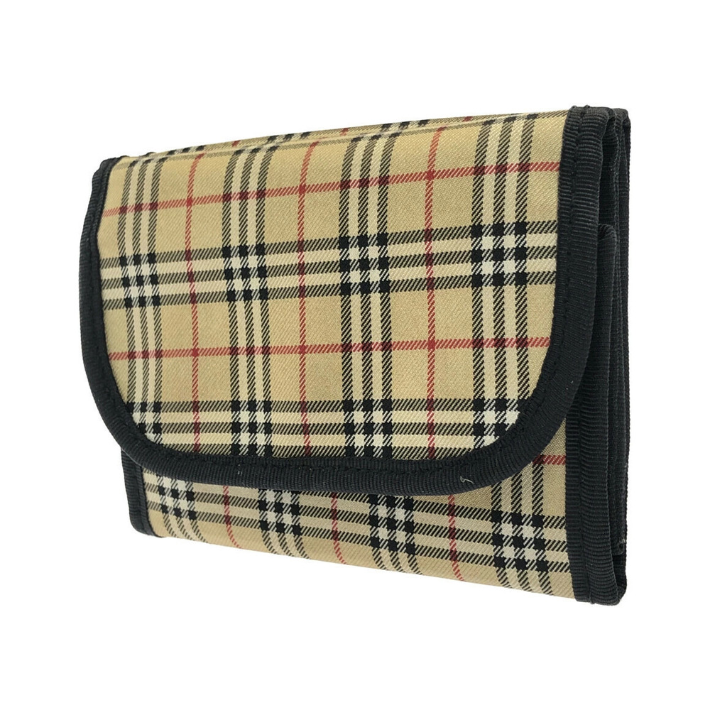Burberry Tri fold Wallet Check